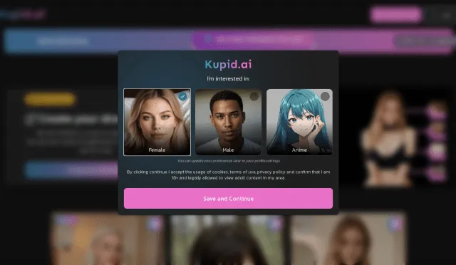 Kupid AI recension 2026 - varm i mobilen, dyr när du betalar